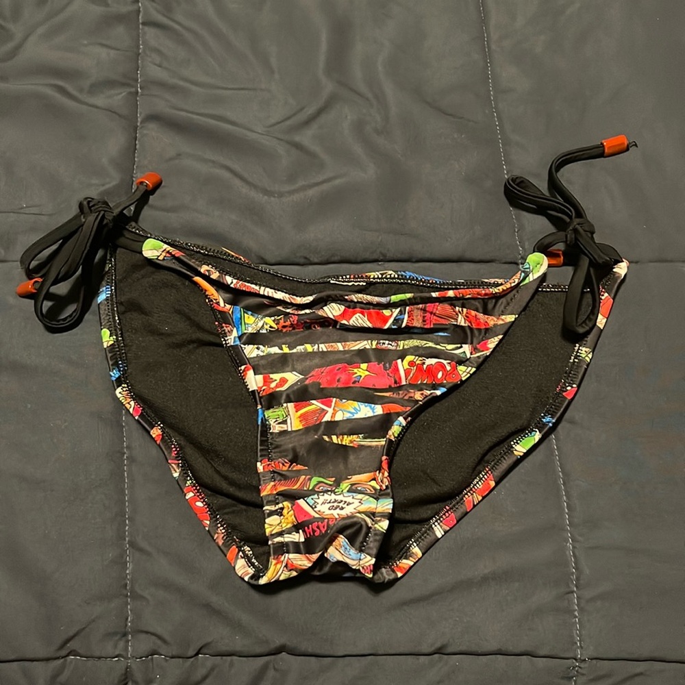 Marvel bikini bottoms side tie